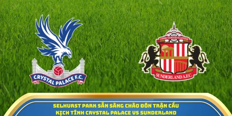 Soi Kèo Crystal Palace Vs Sunderland 13/09/2025 - Đại Bàng Thị Uy Tại Selhurst Park 1 Selhurst Park sẵn sàng chào đón trận cầu kịch tính Crystal Palace vs Sunderland